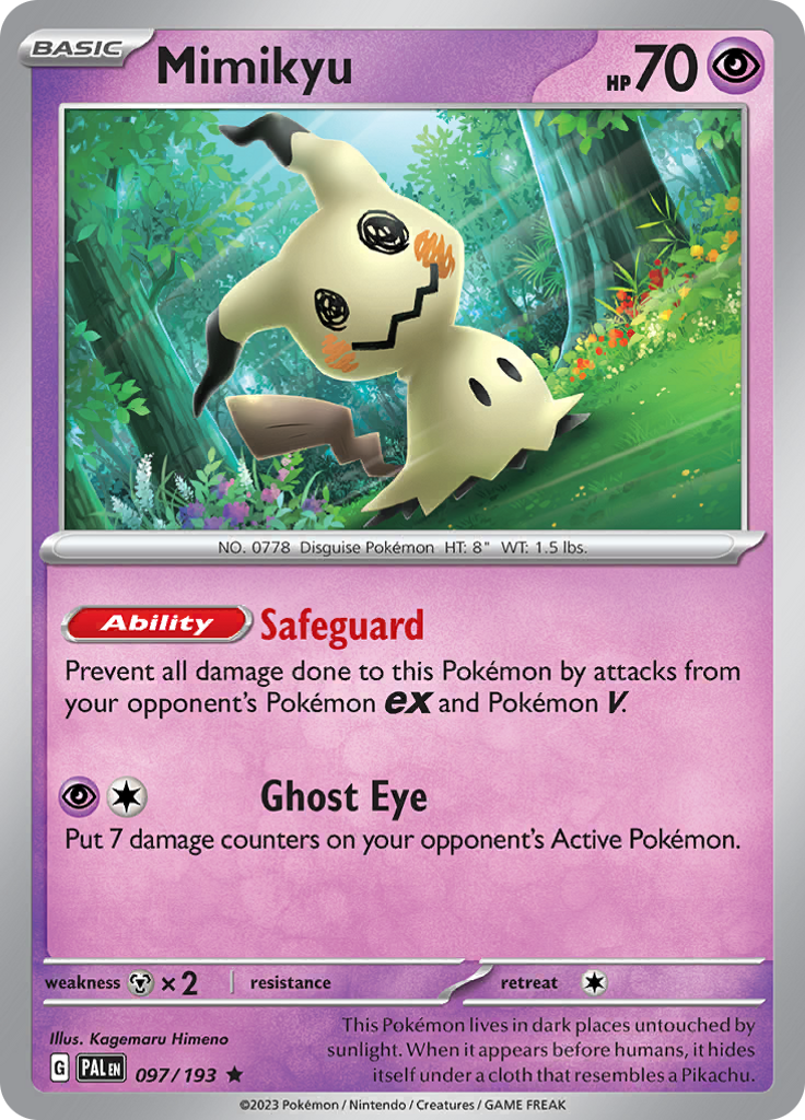 Mimikyu (Reverse Holo)