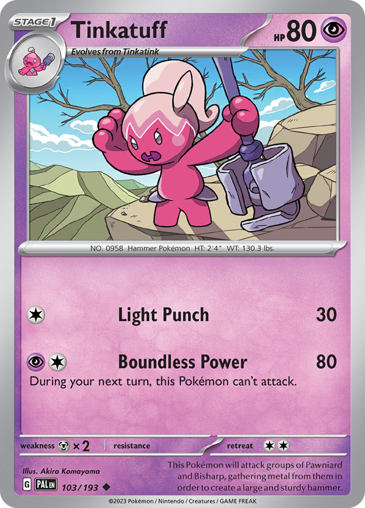 Tinkatuff (Reverse Holo)