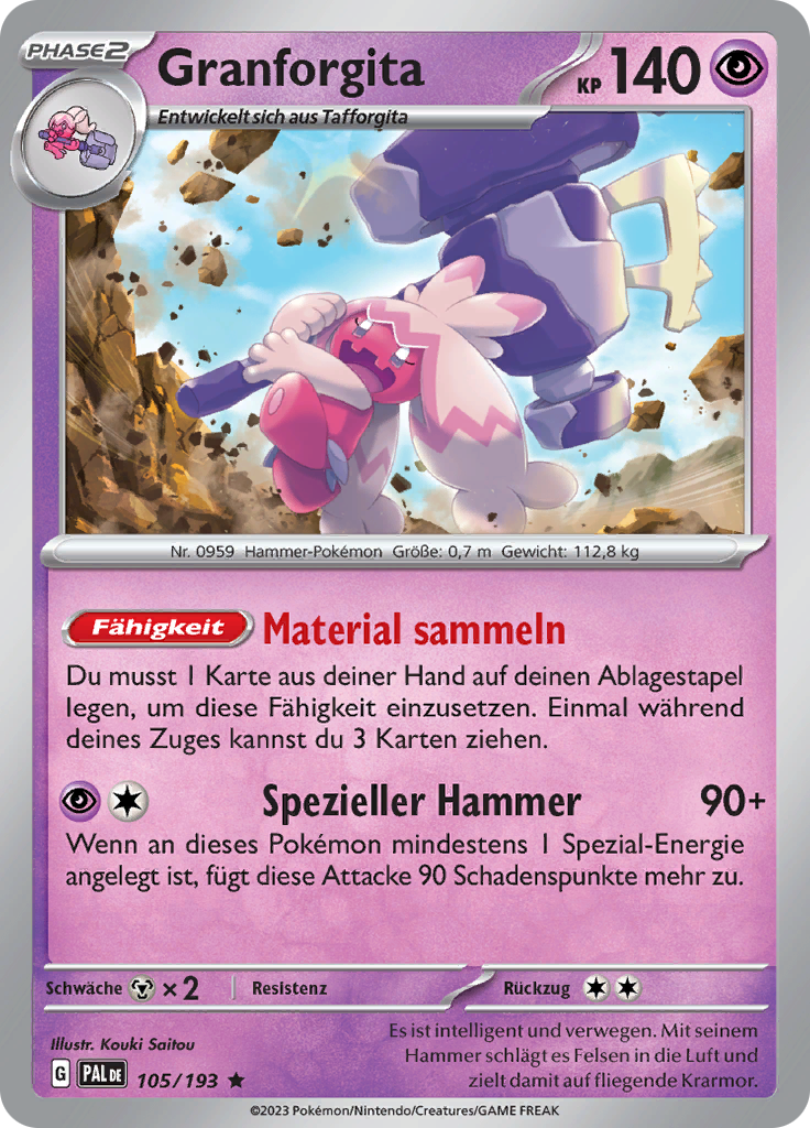Granforgita (Reverse Holo)