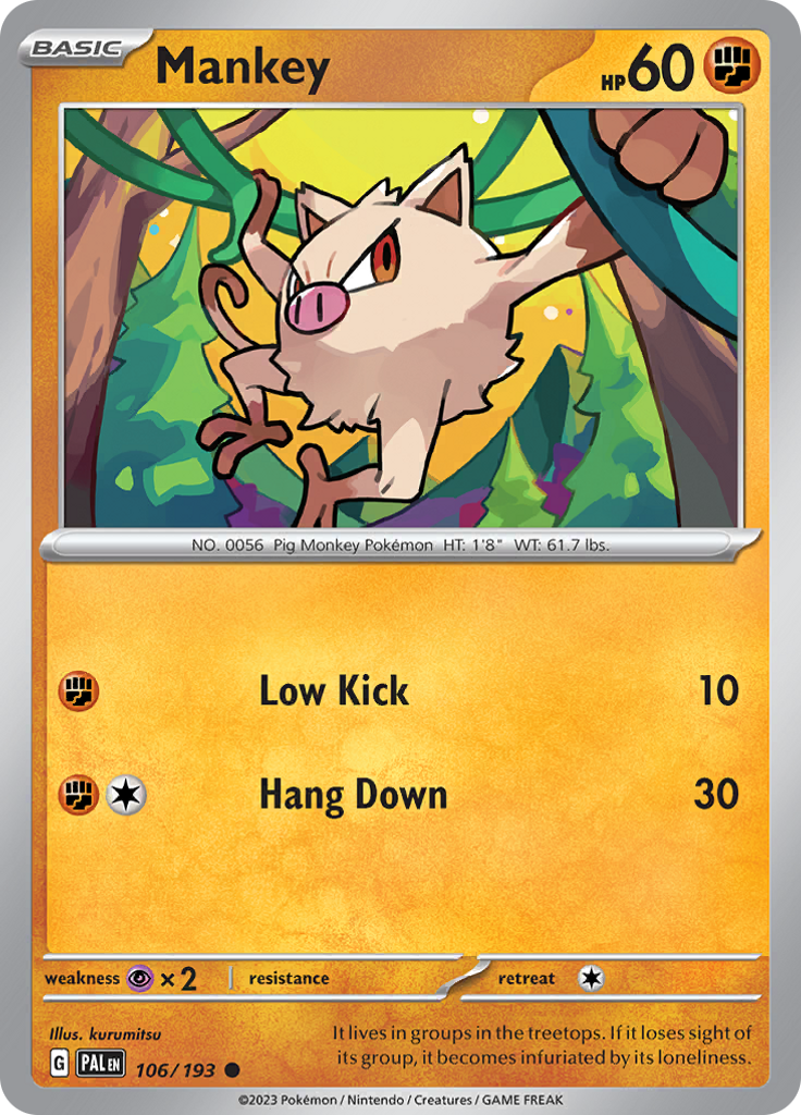 Mankey (Reverse Holo)