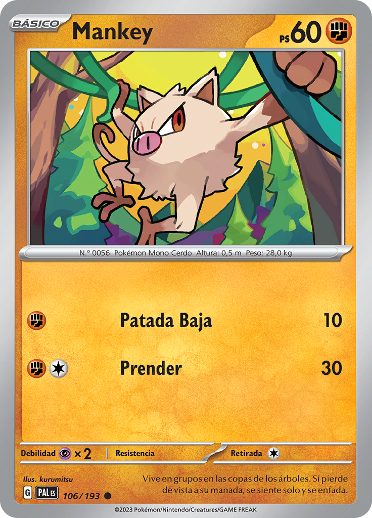Mankey (Reverse Holo)