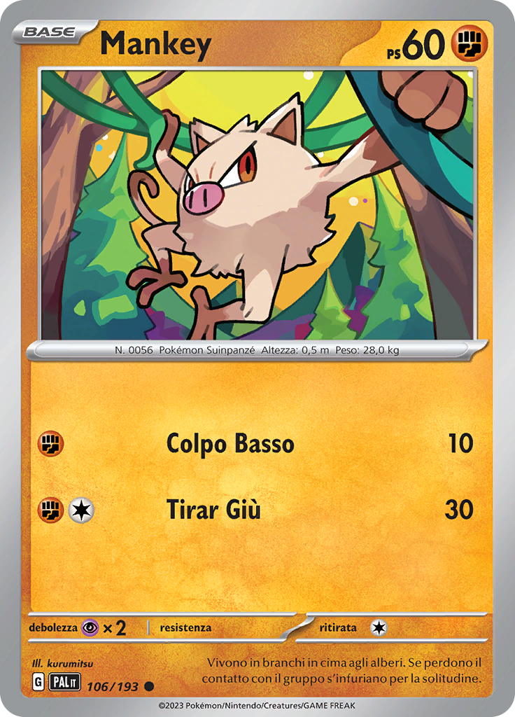 Mankey (Reverse Holo)