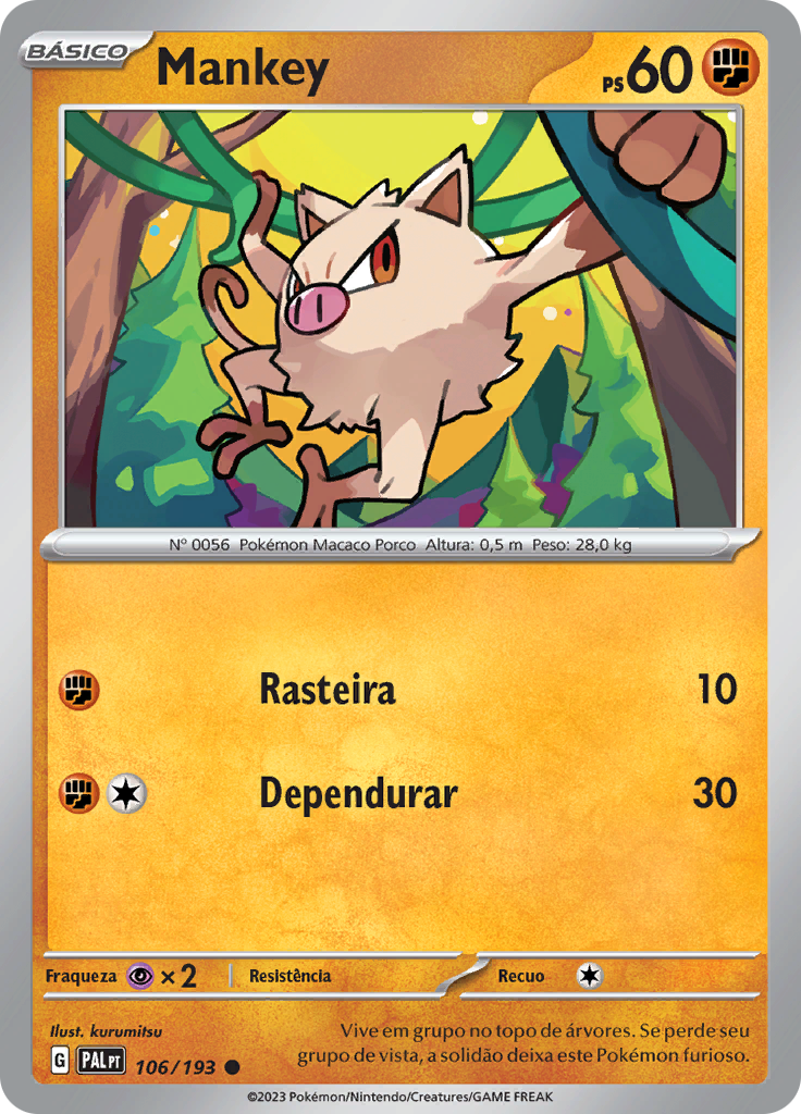Mankey (Reverse Holo)
