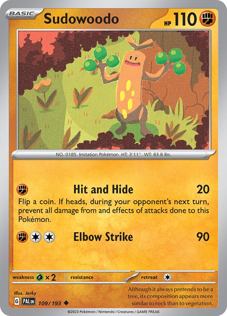 Sudowoodo (Reverse Holo)