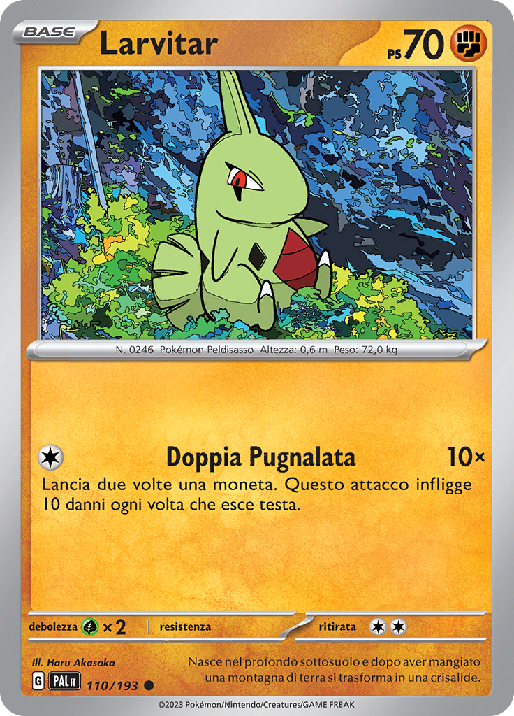 Larvitar (Reverse Holo)