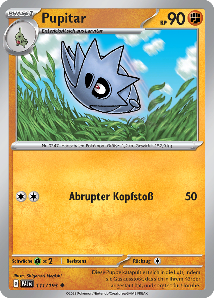 Pupitar (Reverse Holo)