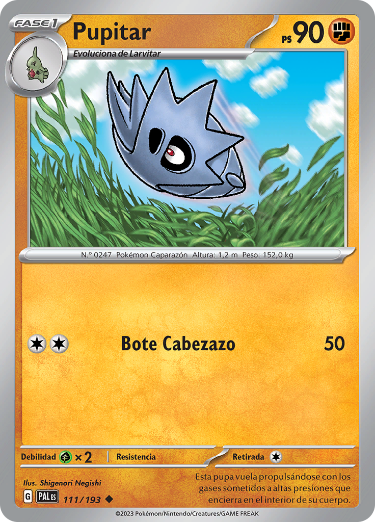 Pupitar (Reverse Holo)
