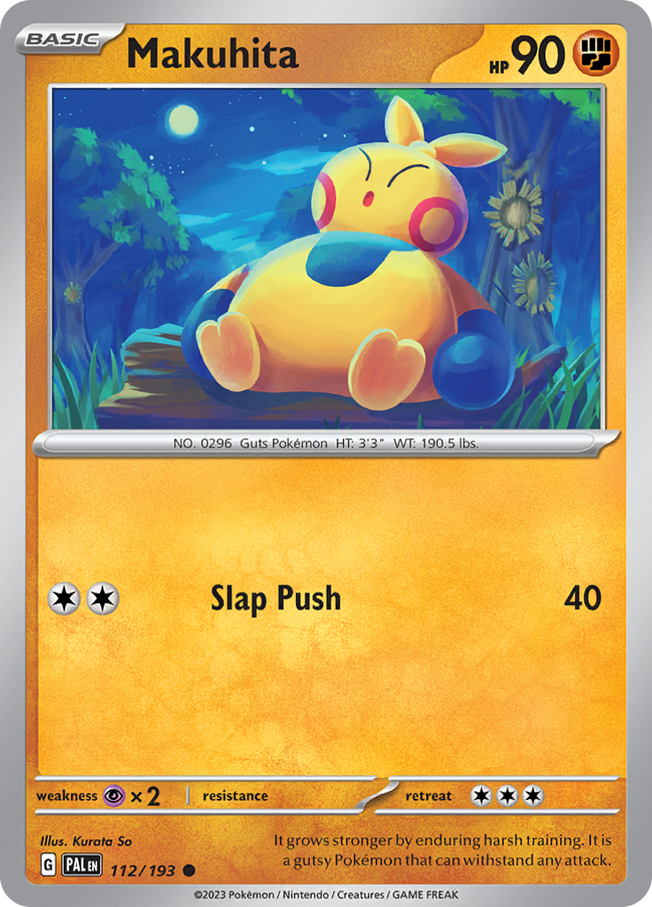 Makuhita (Reverse Holo)