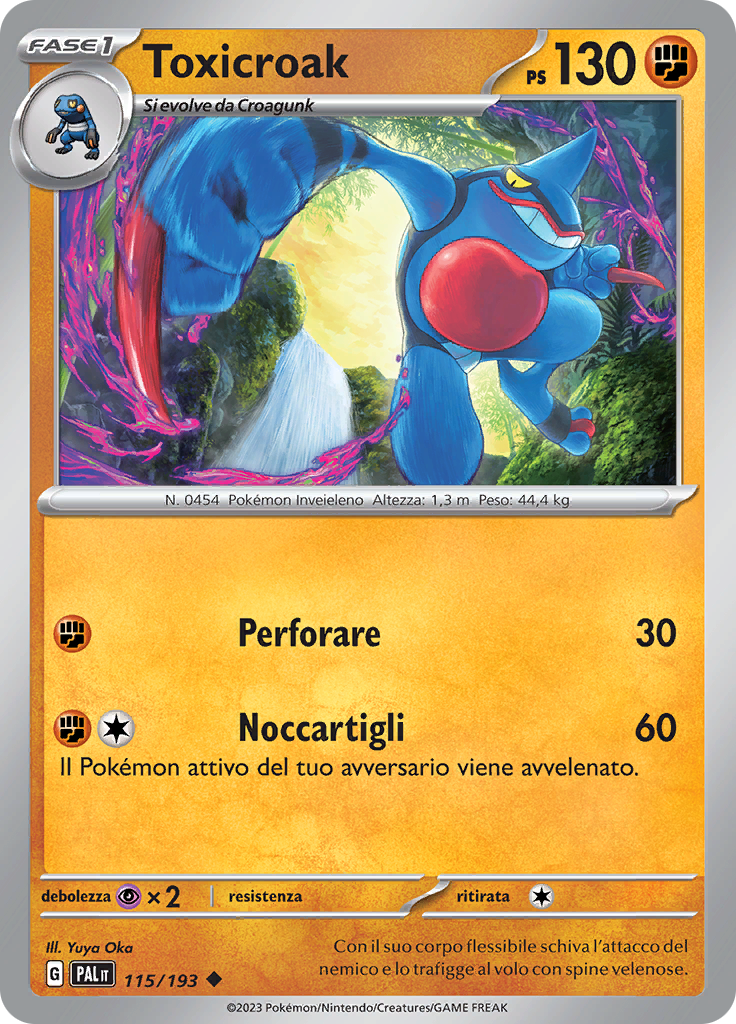Toxicroak (Reverse Holo)