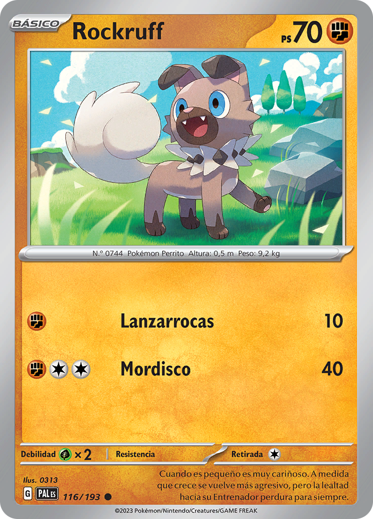 Rockruff (Reverse Holo)
