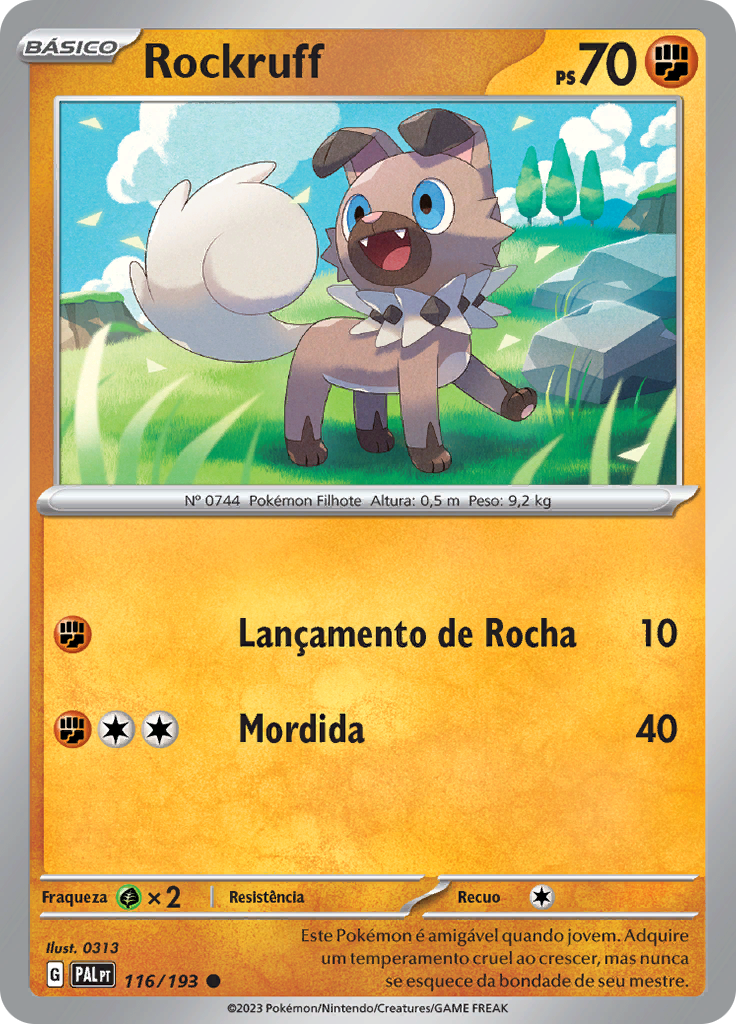 Rockruff (Reverse Holo)