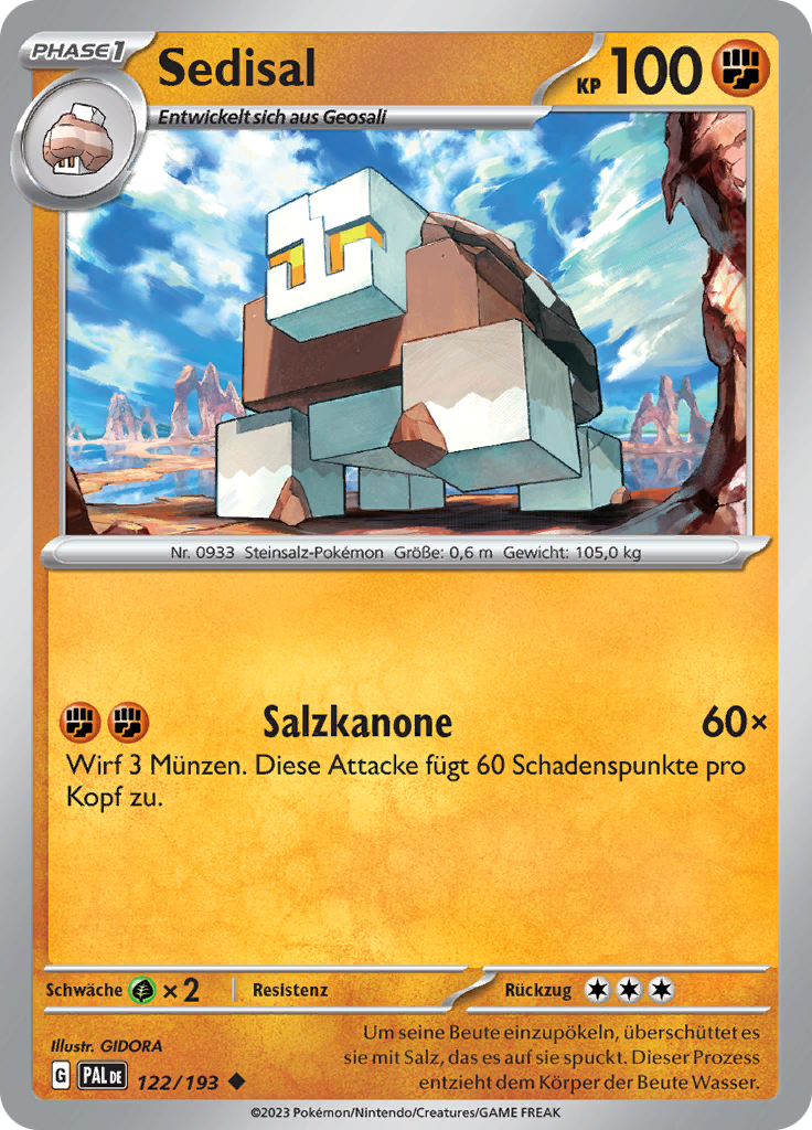 Sedisal (Reverse Holo)