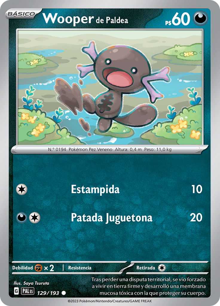 Wooper de Paldea