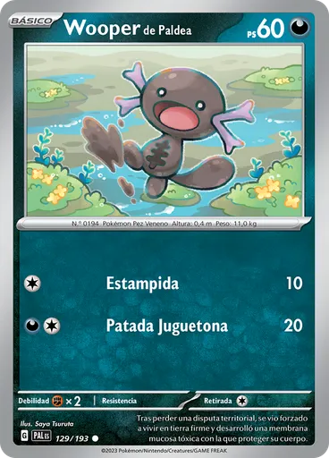 Wooper de Paldea