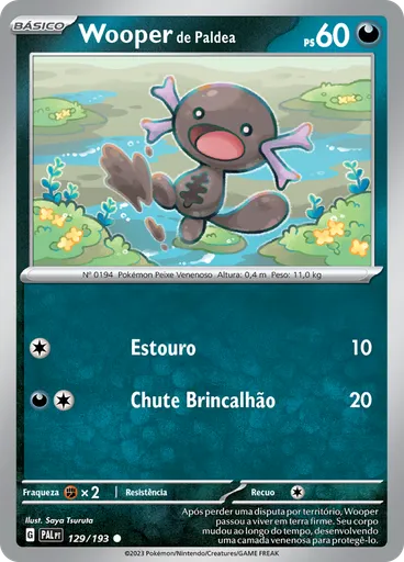 Wooper de Paldea