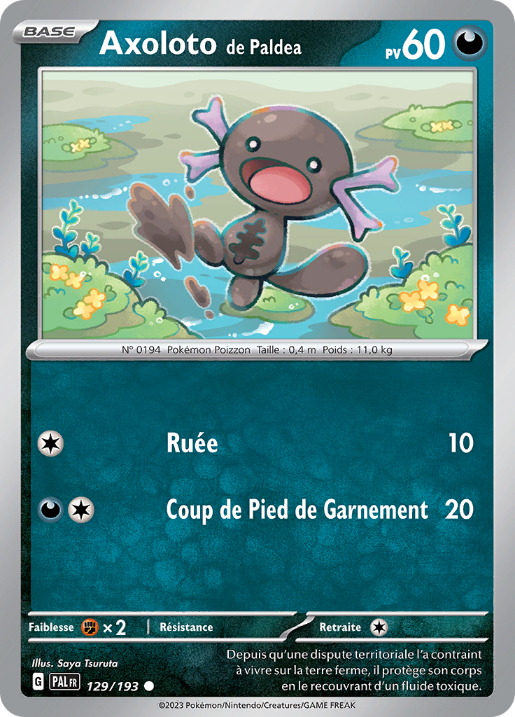 Axoloto de Paldea (Reverse Holo)