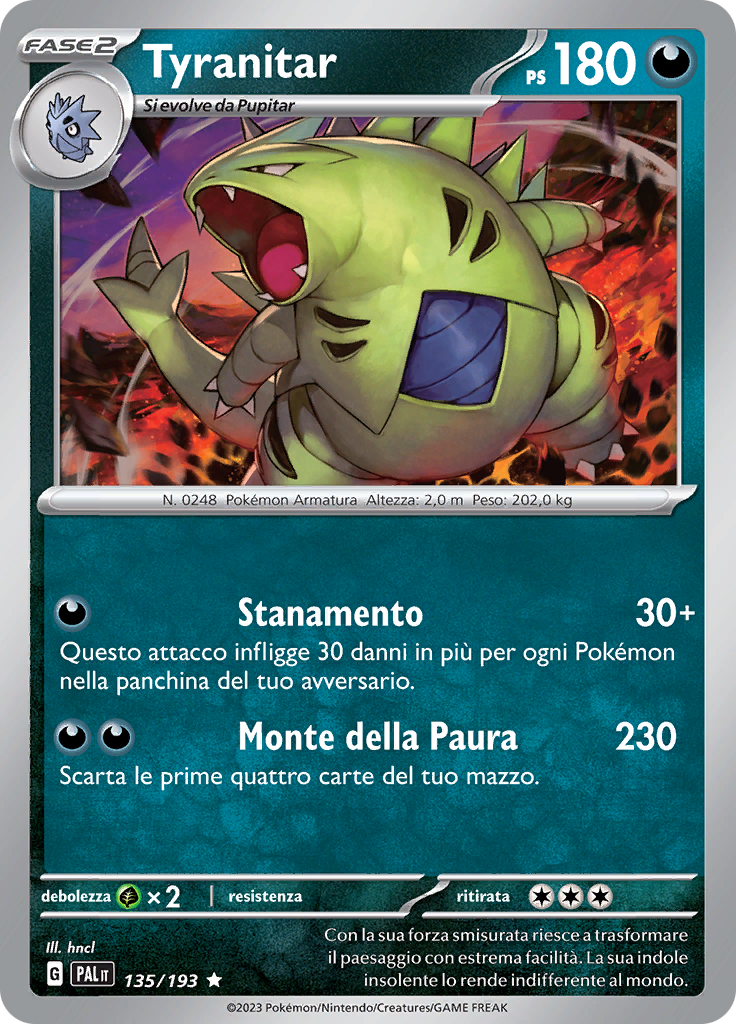 Tyranitar (Reverse Holo)