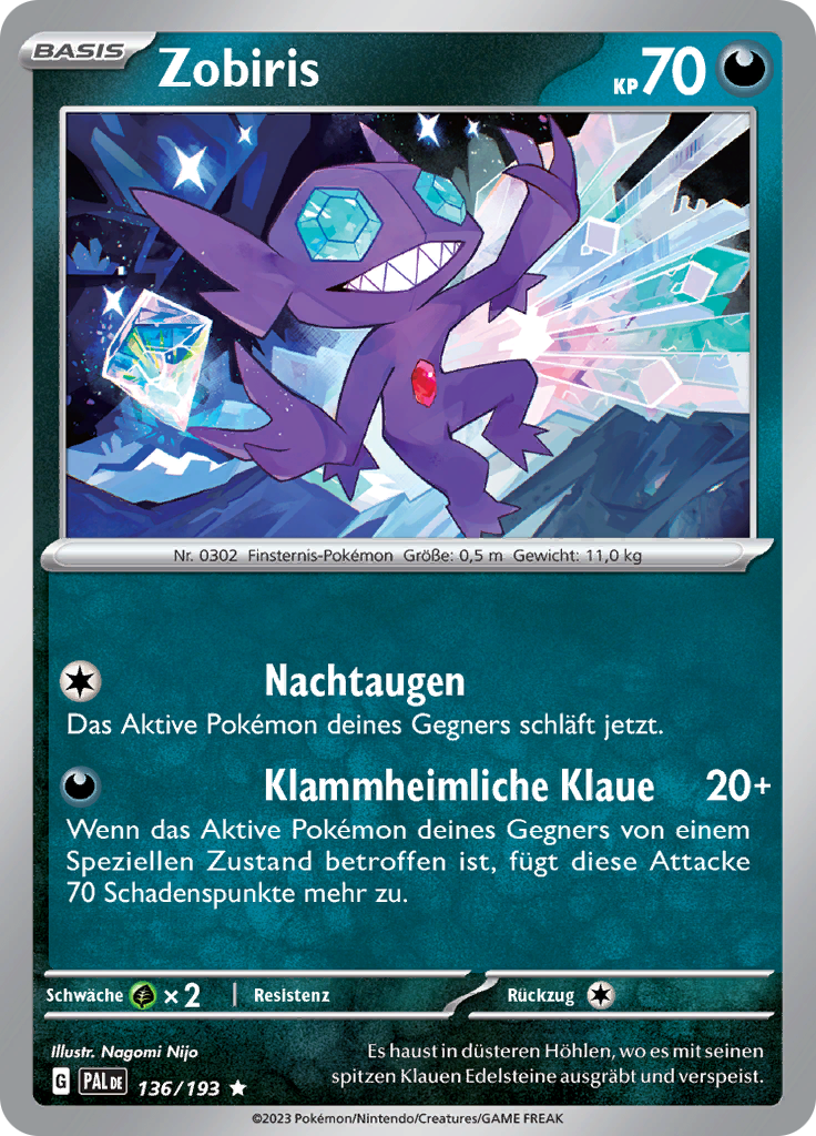 Zobiris (Reverse Holo)