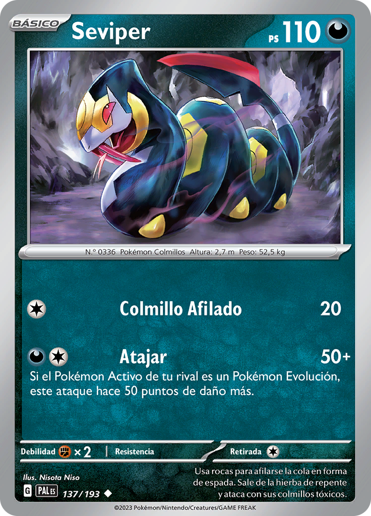 Seviper (Reverse Holo)
