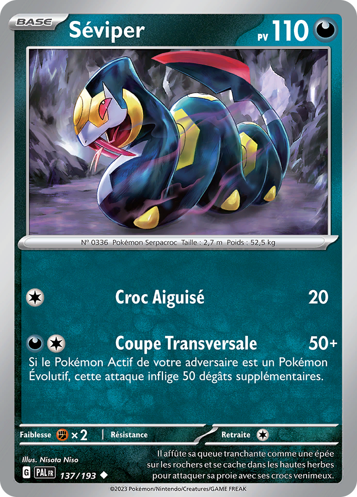 Séviper (Reverse Holo)