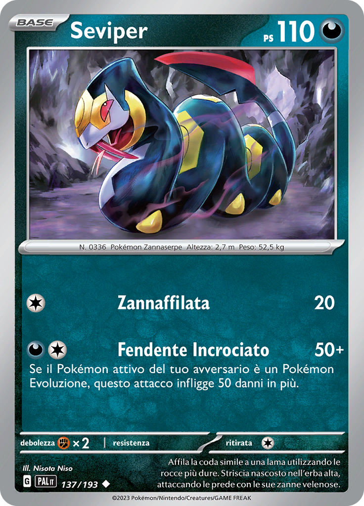Seviper (Reverse Holo)