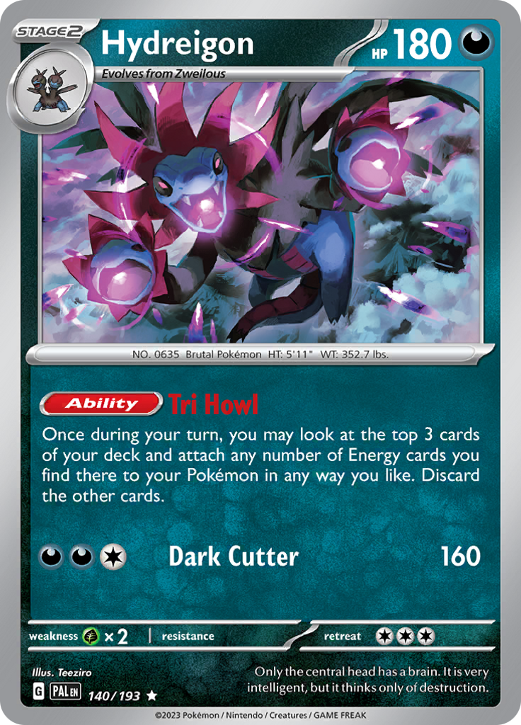 Hydreigon (Reverse Holo)