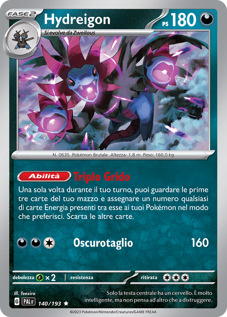 Hydreigon (Reverse Holo)