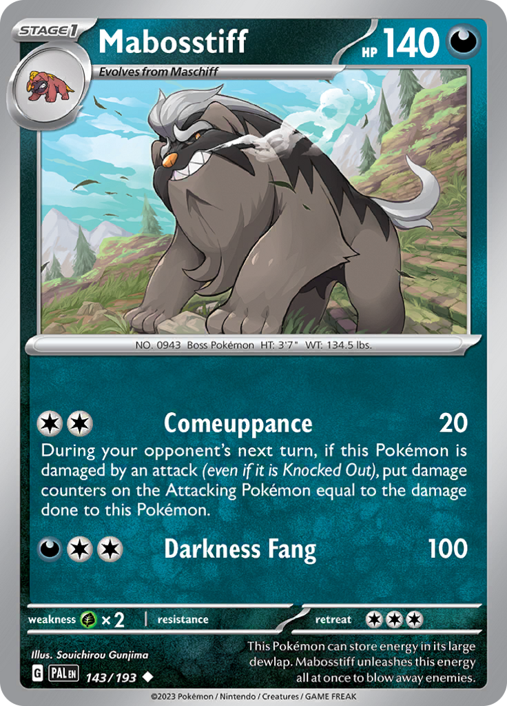 Mabosstiff (Reverse Holo)