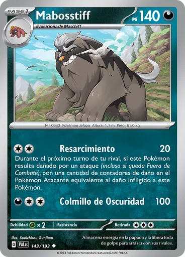 Mabosstiff (Reverse Holo)