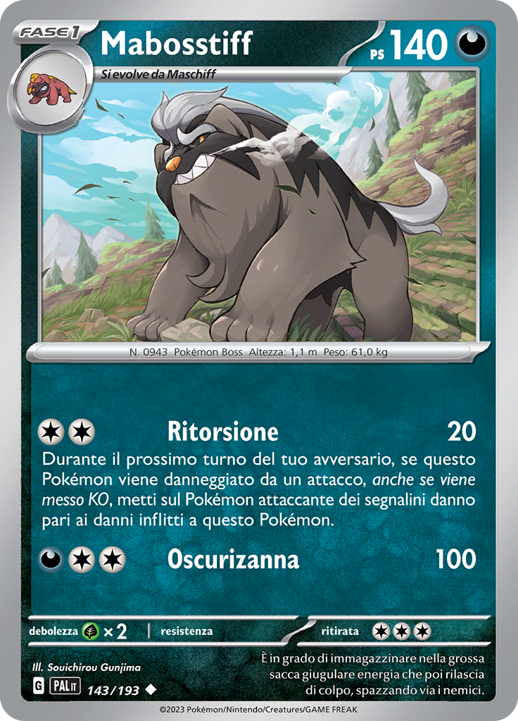 Mabosstiff (Reverse Holo)