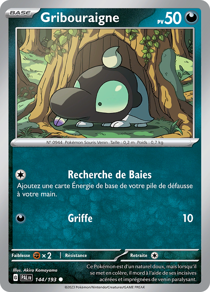 Gribouraigne (Reverse Holo)