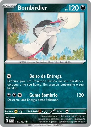 Bombirdier (Reverse Holo)