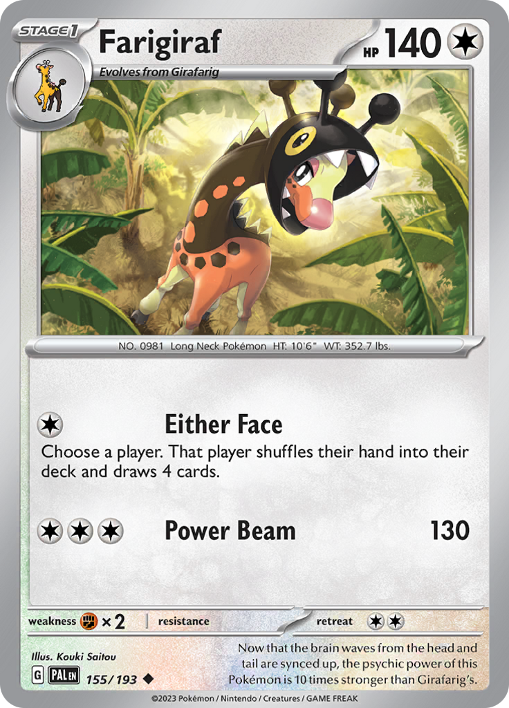 Farigiraf (Reverse Holo)