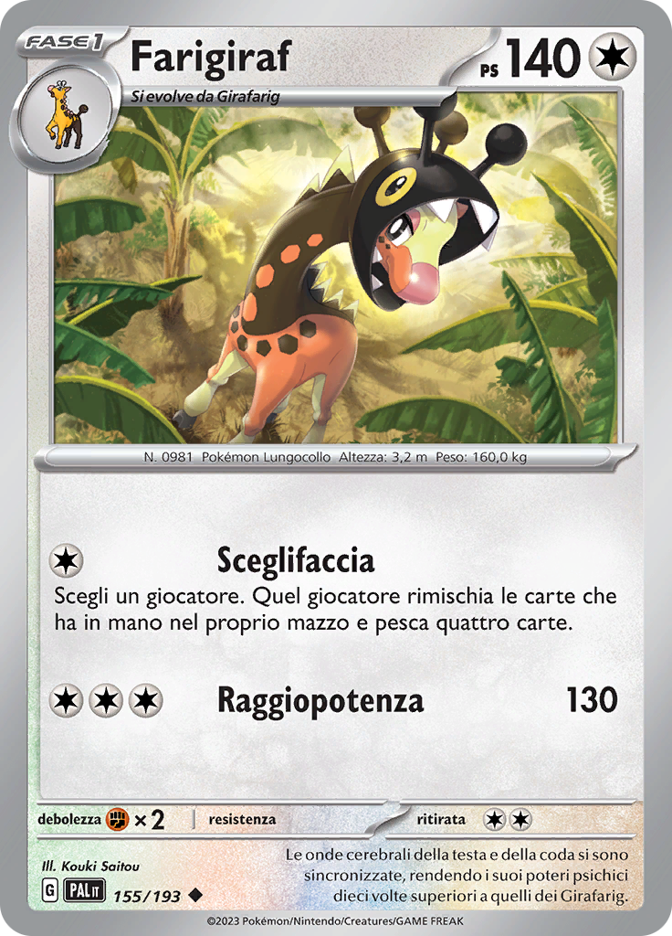 Farigiraf (Reverse Holo)