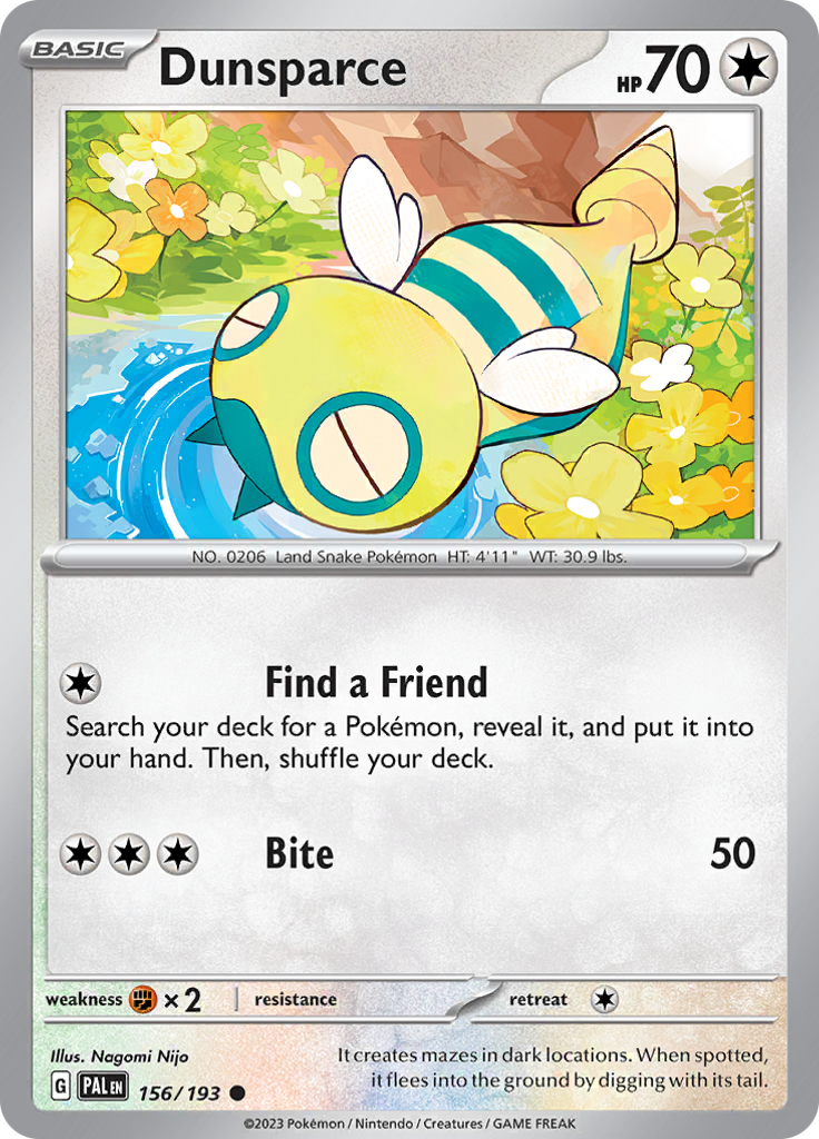 Dunsparce (Reverse Holo)