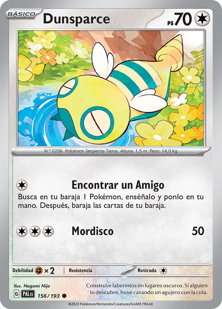 Dunsparce (Reverse Holo)