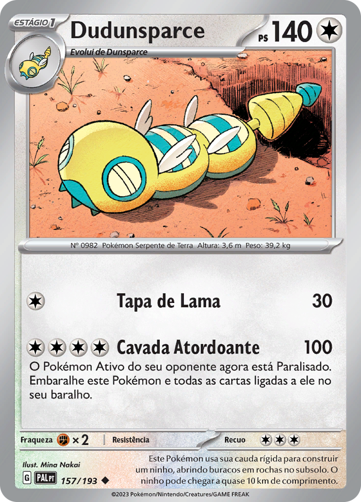 Dudunsparce (Reverse Holo)