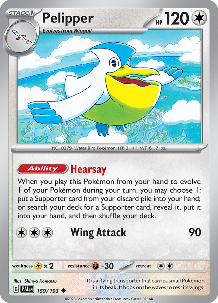 Pelipper (Reverse Holo)