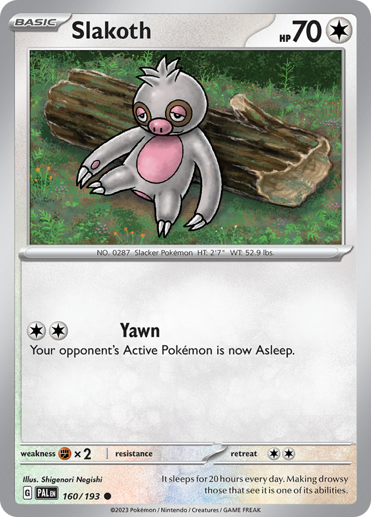 Slakoth (Reverse Holo)