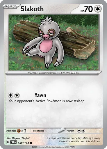 Slakoth (Reverse Holo)
