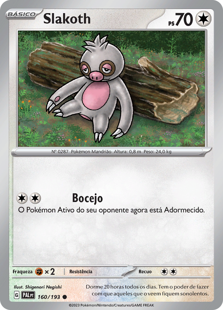 Slakoth (Reverse Holo)