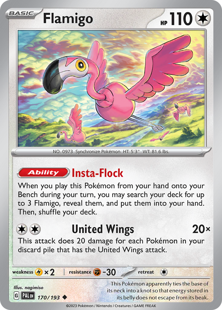Flamigo (Reverse Holo)