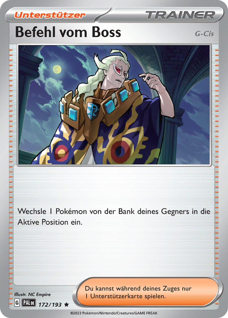 Befehl vom Boss