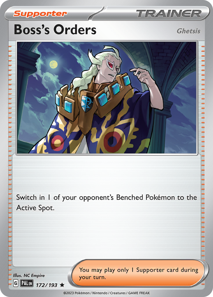 Boss's Orders (Reverse Holo)