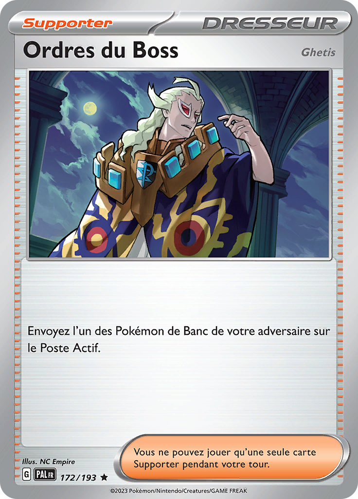Ordres du Boss (Reverse Holo)