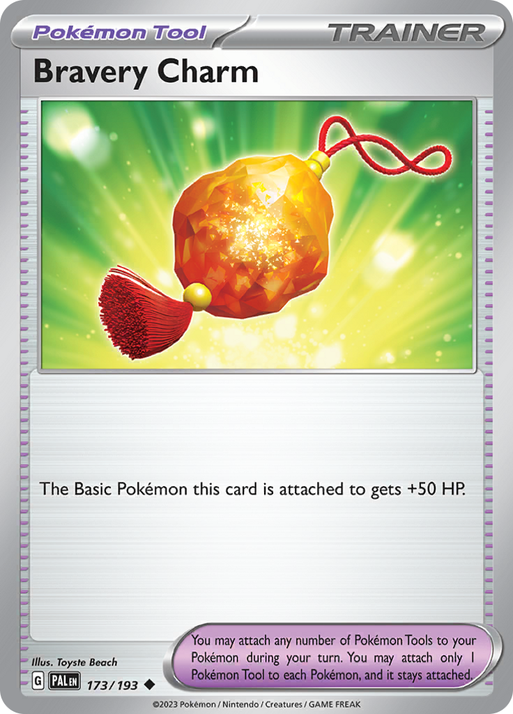 Bravery Charm (Reverse Holo)
