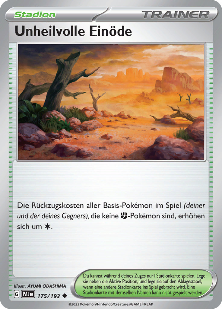 Unheilvolle Einöde (Reverse Holo)