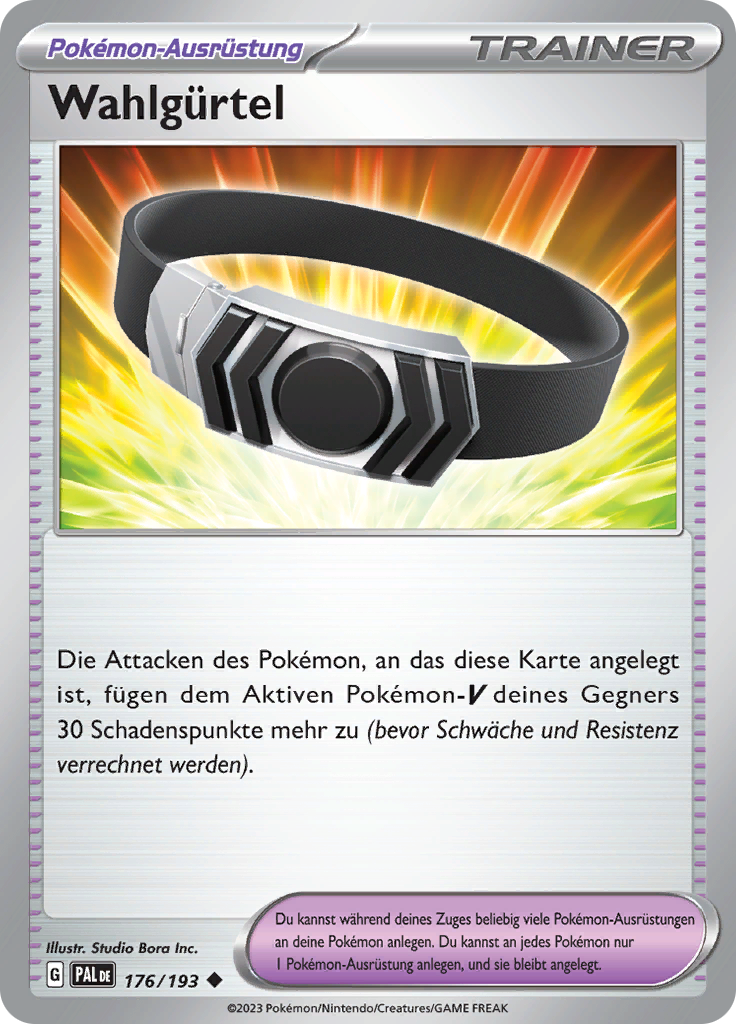 Wahlgürtel (Reverse Holo)