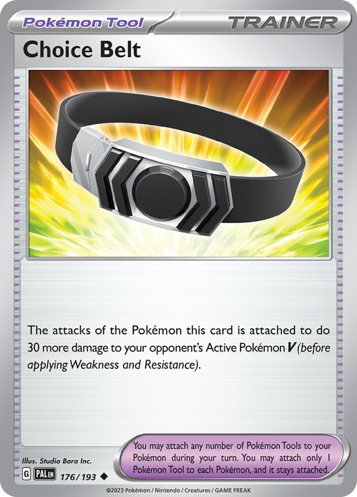 Choice Belt (Reverse Holo)