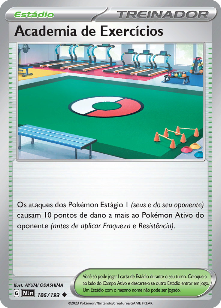 Academia de Exercícios (Reverse Holo)